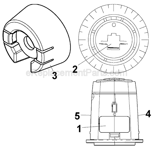 Page A Diagram and Parts List for BDL220S  Black and Decker Laser Level